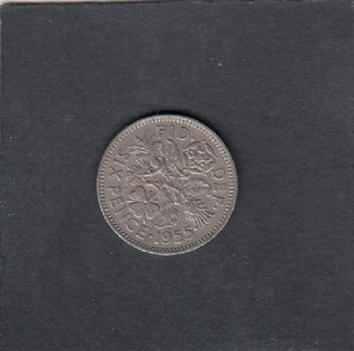 Beschrijving: 6 Pence  ELIZABETH II  